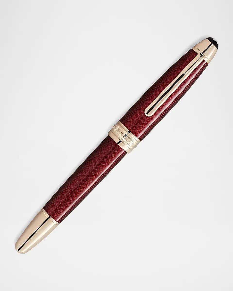Montblanc Men's Meisterstück Solitaire Golden Hour LeGrand 18K-Gold-Plated Fountain Pen | Thumbnail 6