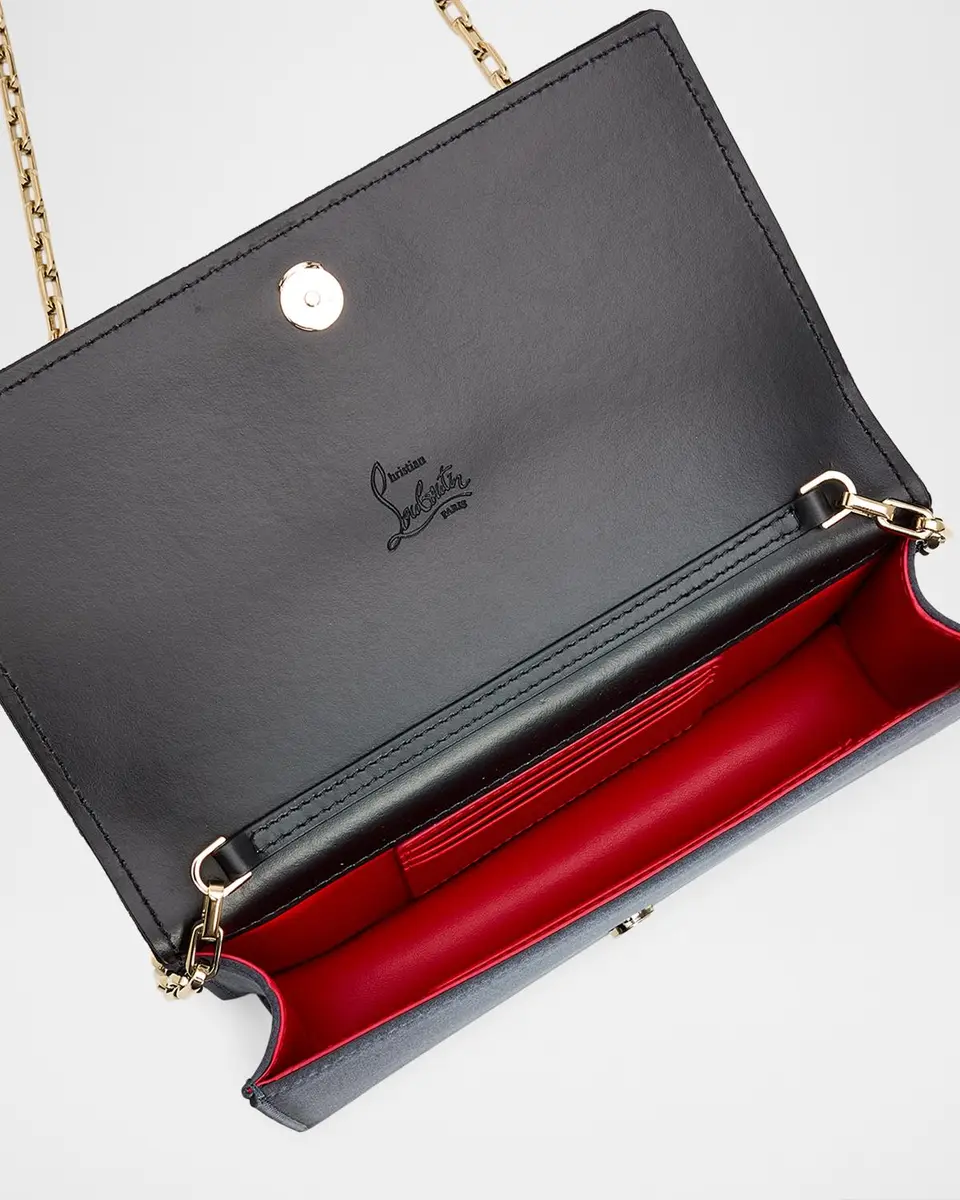 Christian Louboutin Bettina Embroidered Lace Clutch Bag | Thumbnail 3
