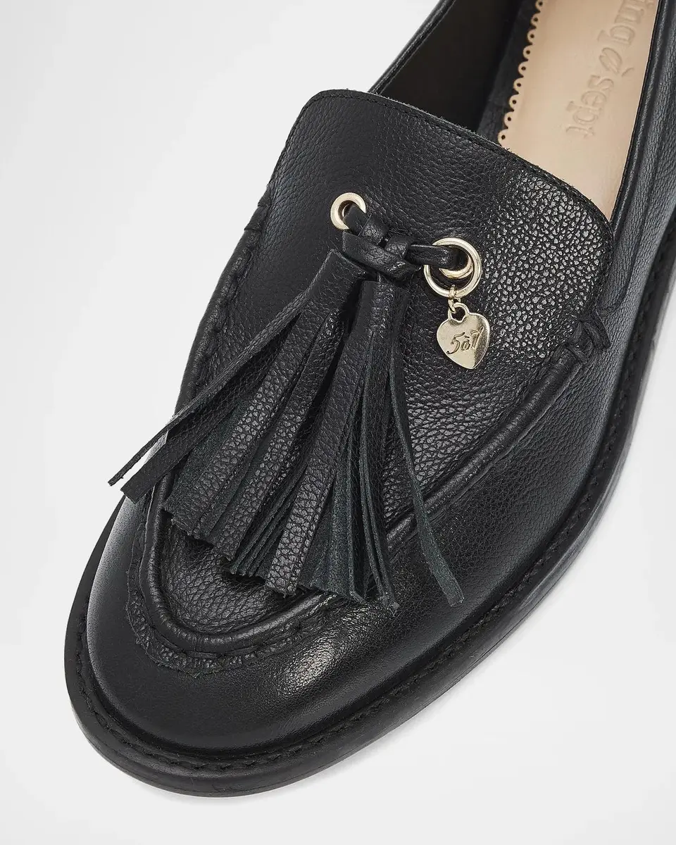Cinq à Sept Remi Leather Tassel Loafers | Thumbnail 2