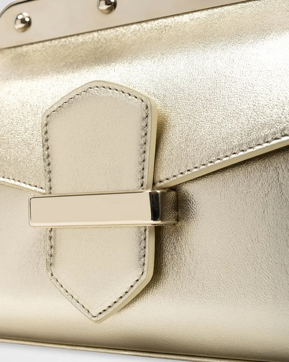 Franzi Margherita Metallic Leather Top-Handle Bag | Thumbnail 6 Franzi Margherita Metallic Leather Top-Handle Bag | Thumbnail 6