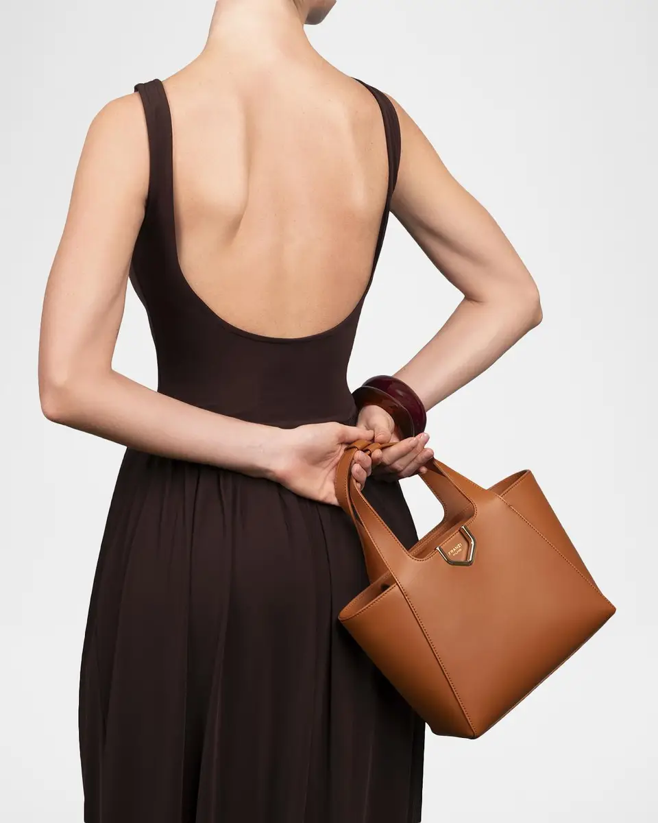 Franzi Carla Leather Bucket Bag | Thumbnail 2 Franzi Carla Leather Bucket Bag | Thumbnail 2
