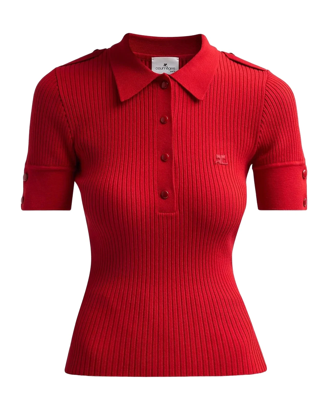 Rib-Knit Polo Sweater Rib-Knit Polo Sweater