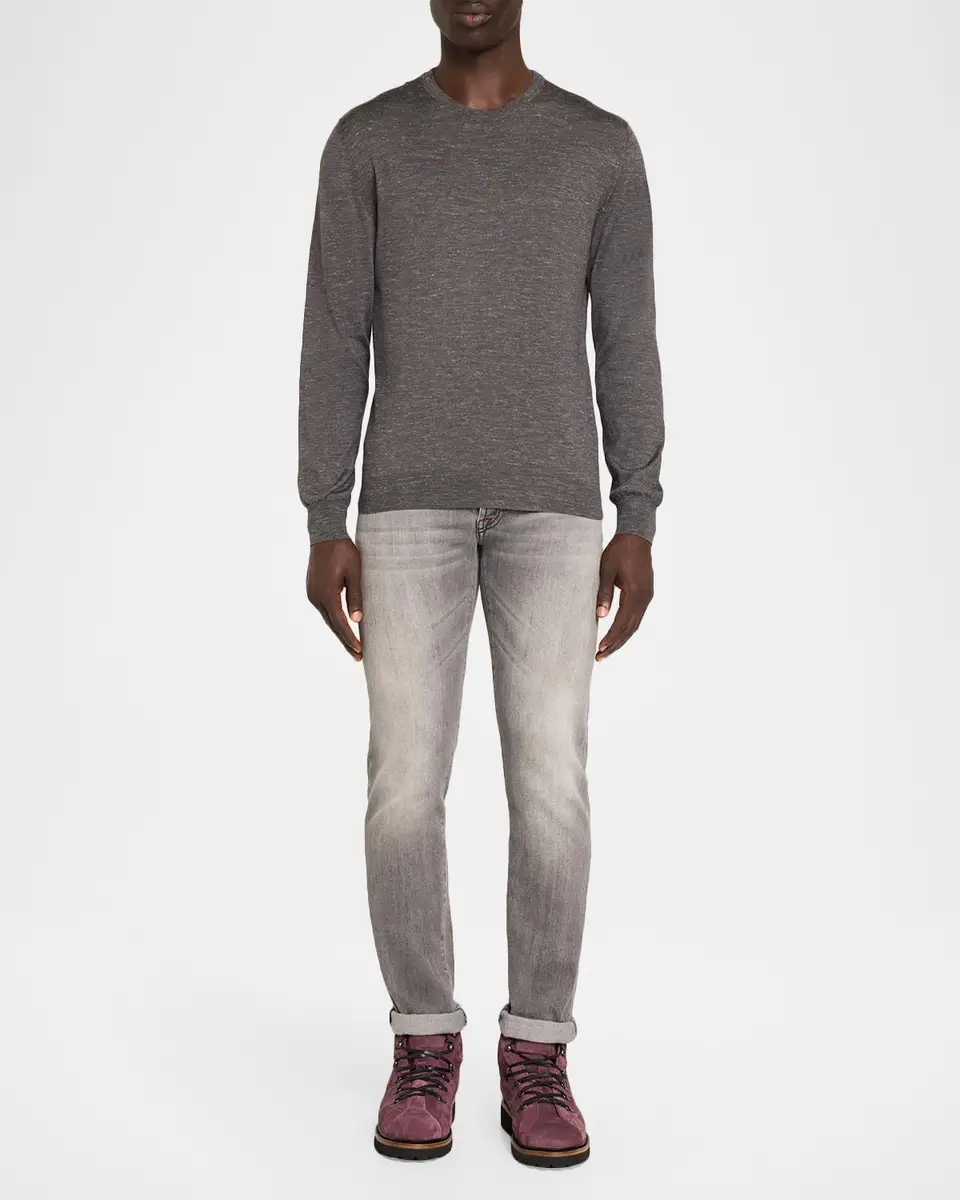 Kiton Men's Moritz Suede Ankle Boots | Thumbnail 3 Kiton Men's Moritz Suede Ankle Boots | Thumbnail 3