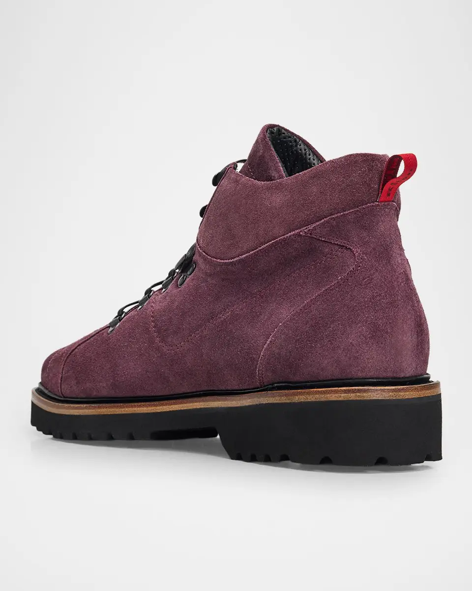 Kiton Men's Moritz Suede Ankle Boots | Thumbnail 4 Kiton Men's Moritz Suede Ankle Boots | Thumbnail 4