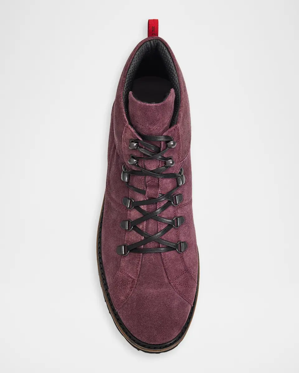 Kiton Men's Moritz Suede Ankle Boots | Thumbnail 6 Kiton Men's Moritz Suede Ankle Boots | Thumbnail 6