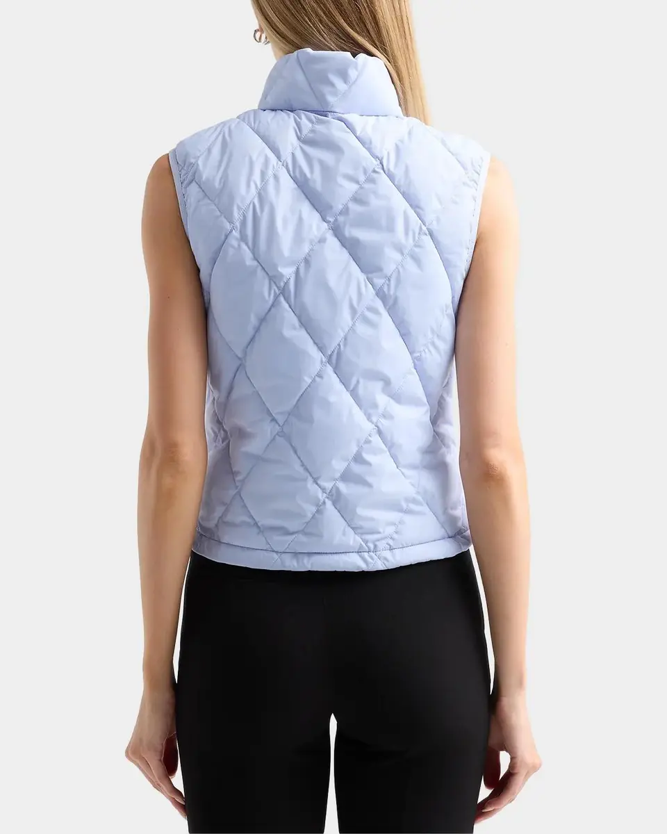Burberry Cheswick Check-Placket Quilted Vest | Thumbnail 3 Burberry Cheswick Check-Placket Quilted Vest | Thumbnail 3