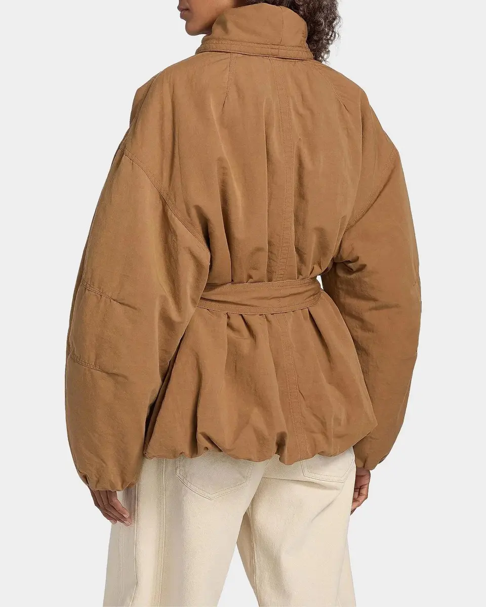 Isabel Marant Volinda Belted Gabardine Coat | Thumbnail 3 Isabel Marant Volinda Belted Gabardine Coat | Thumbnail 3
