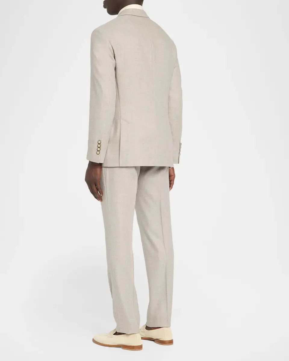 Brunello Cucinelli Men's Wool Two-Piece Suit | Thumbnail 3 Brunello Cucinelli Men's Wool Two-Piece Suit | Thumbnail 3