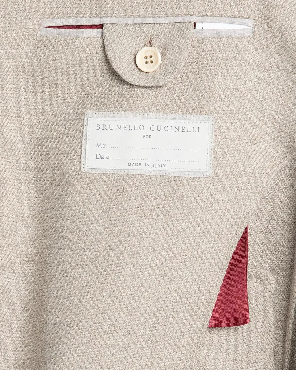 Brunello Cucinelli Men's Wool Two-Piece Suit | Thumbnail 7 Brunello Cucinelli Men's Wool Two-Piece Suit | Thumbnail 7