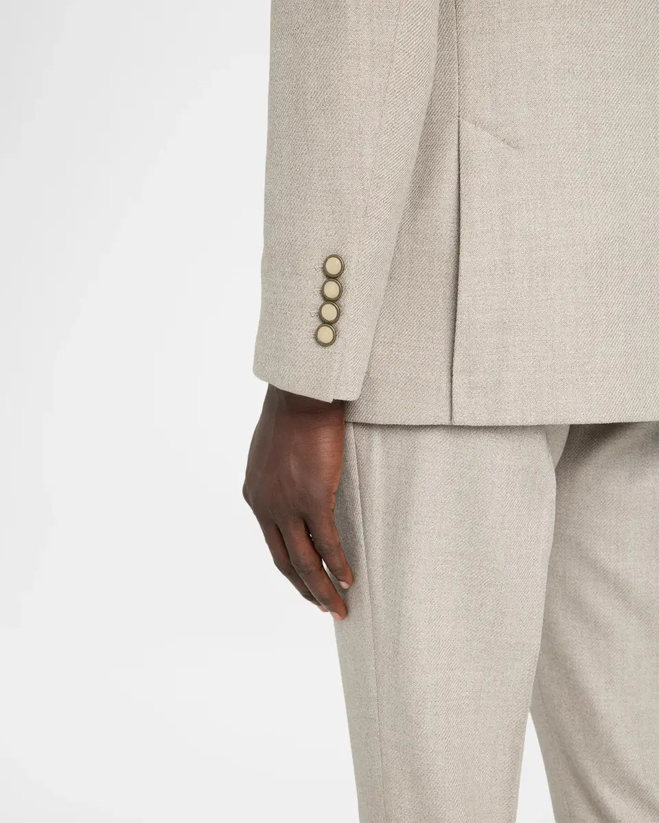 Brunello Cucinelli Men's Wool Two-Piece Suit | Thumbnail 9 Brunello Cucinelli Men's Wool Two-Piece Suit | Thumbnail 9