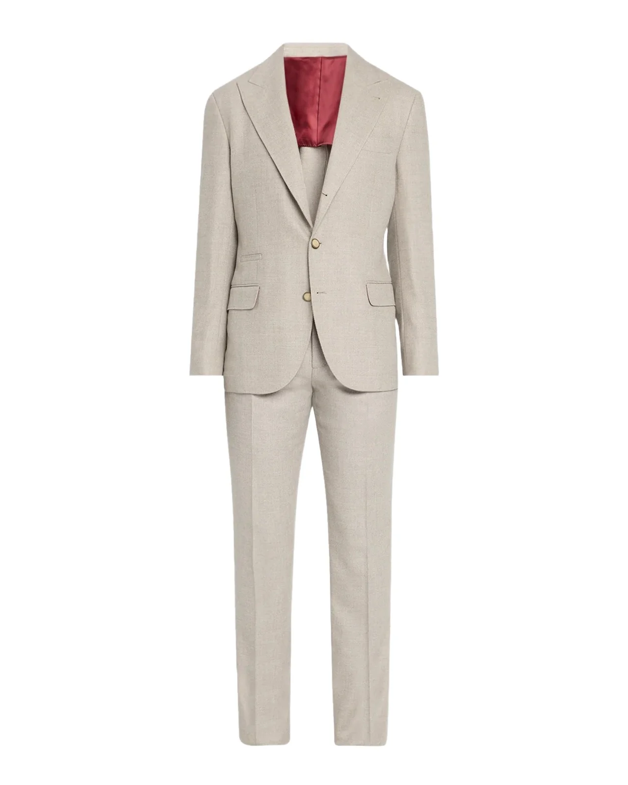 Men's Wool Two-Piece Suit Men's Wool Two-Piece Suit