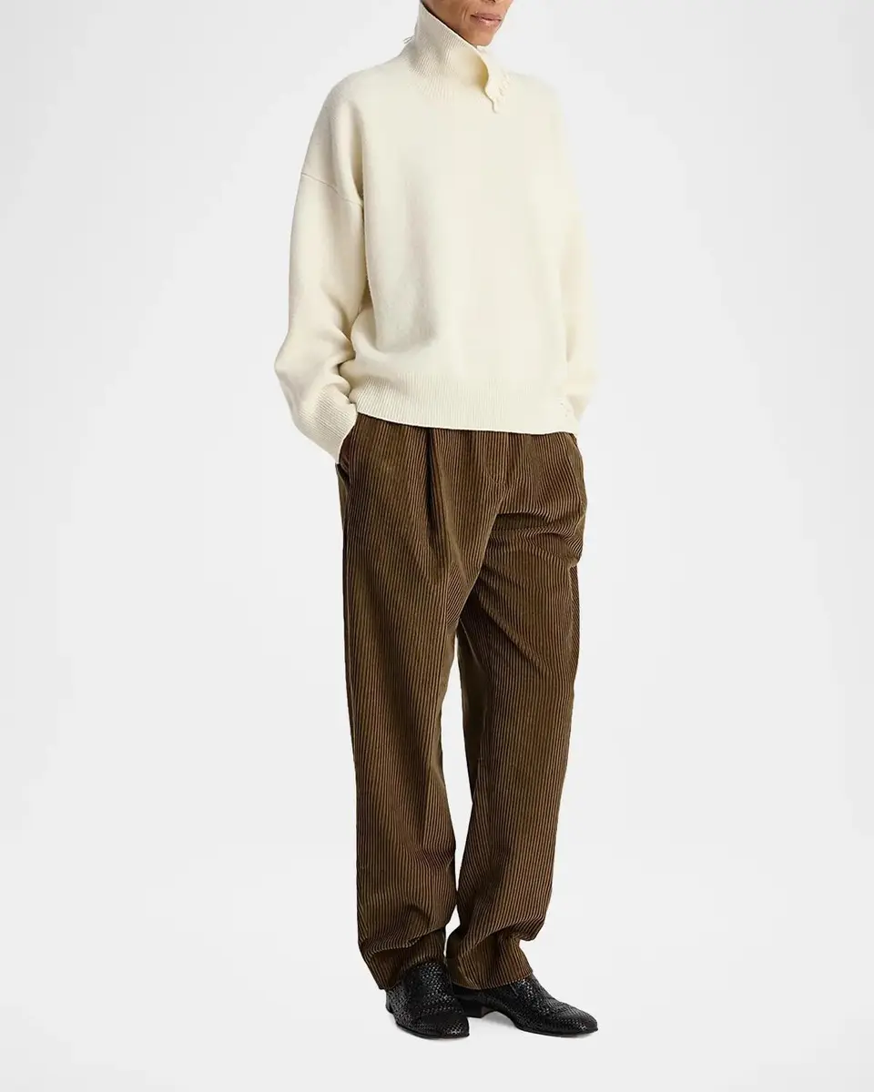 RÓHE Turtleneck Fringe-Trim Sweater | Thumbnail 2 RÓHE Turtleneck Fringe-Trim Sweater | Thumbnail 2