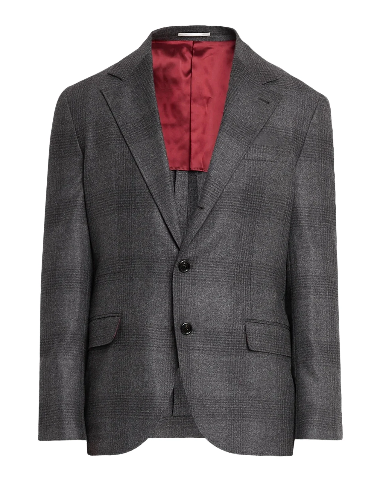 Brunello Cucinelli Men's Wool Plaid Two-Piece Suit