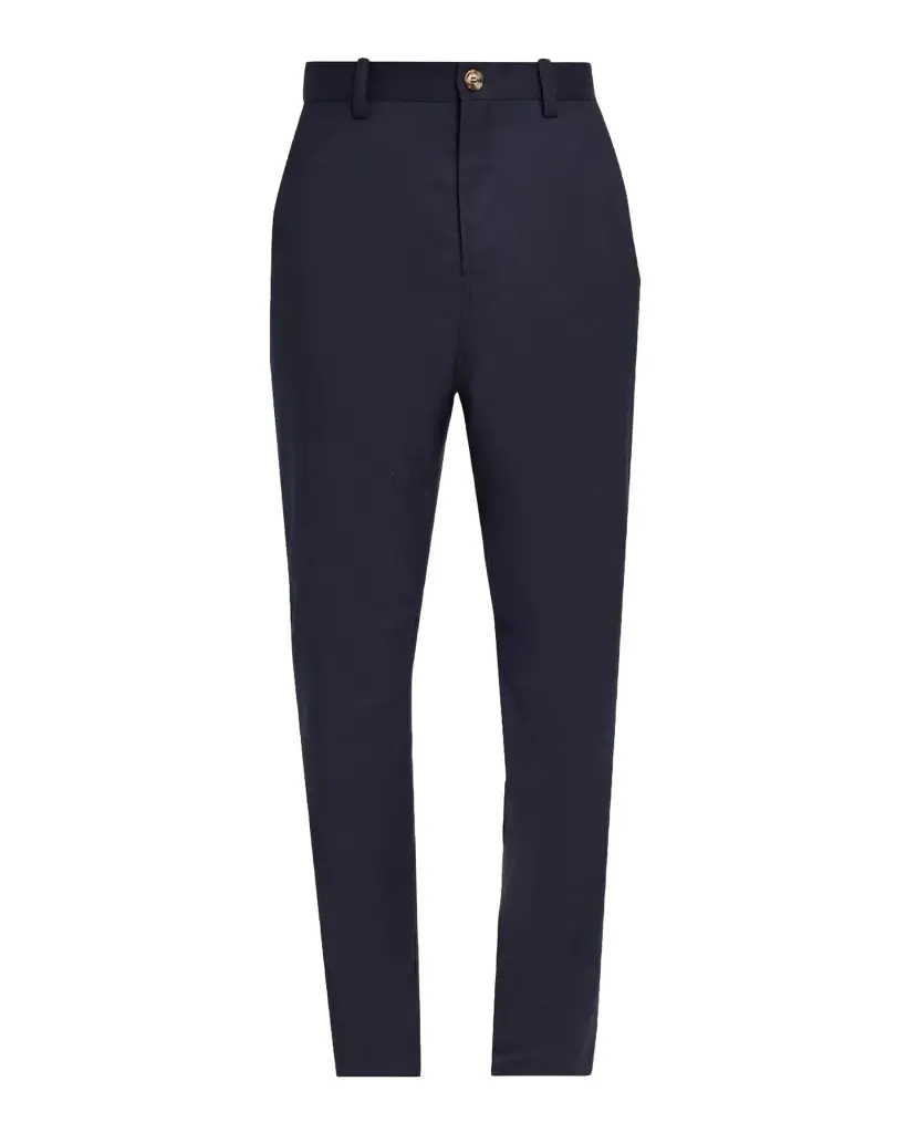 Brunello Cucinelli Men's Wool Slim Chino Pants