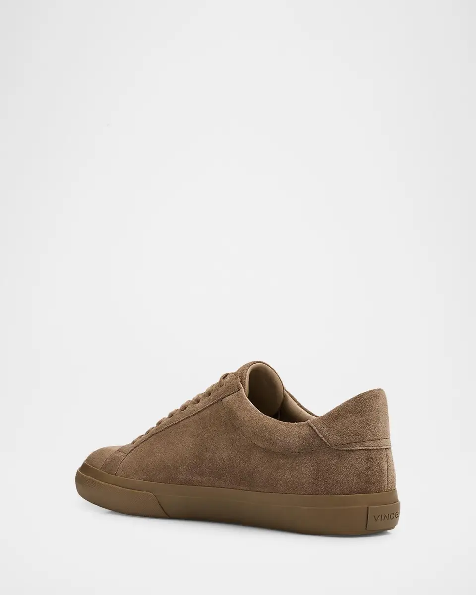 Vince Men's Fulton Suede Low-Top Sneakers | Thumbnail 4 Vince Men's Fulton Suede Low-Top Sneakers | Thumbnail 4