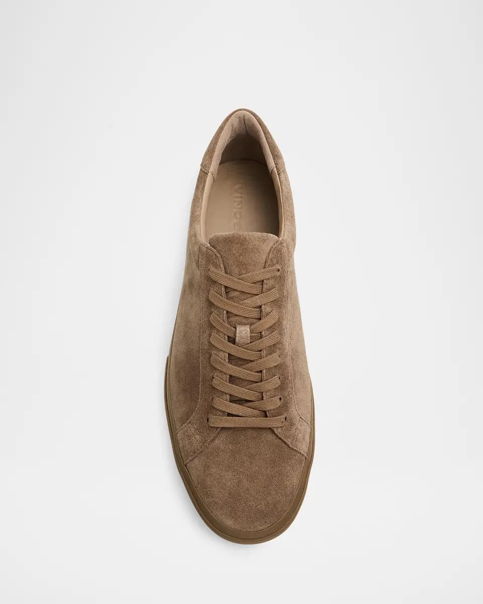 Vince Men's Fulton Suede Low-Top Sneakers | Thumbnail 6 Vince Men's Fulton Suede Low-Top Sneakers | Thumbnail 6