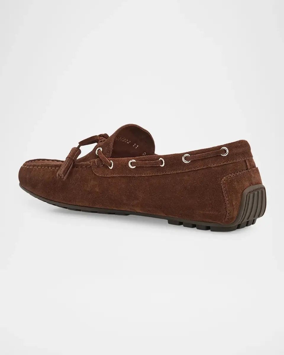 Ralph Lauren Harold Tassel Suede Driving Shoes | Thumbnail 4 Ralph Lauren Harold Tassel Suede Driving Shoes | Thumbnail 4