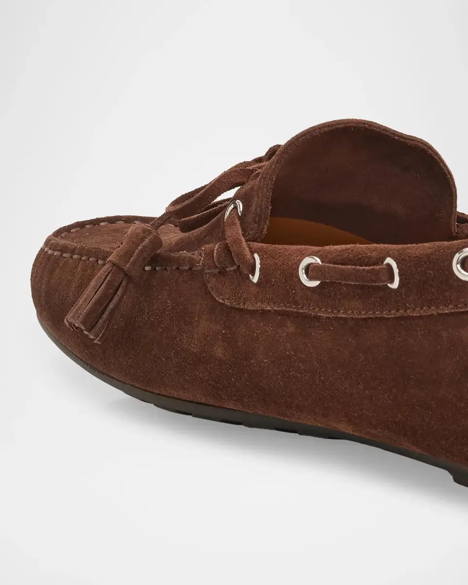Ralph Lauren Harold Tassel Suede Driving Shoes | Thumbnail 5 Ralph Lauren Harold Tassel Suede Driving Shoes | Thumbnail 5