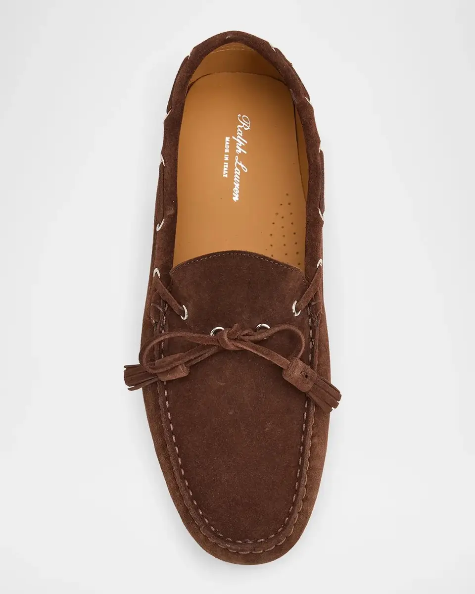 Ralph Lauren Harold Tassel Suede Driving Shoes | Thumbnail 6 Ralph Lauren Harold Tassel Suede Driving Shoes | Thumbnail 6