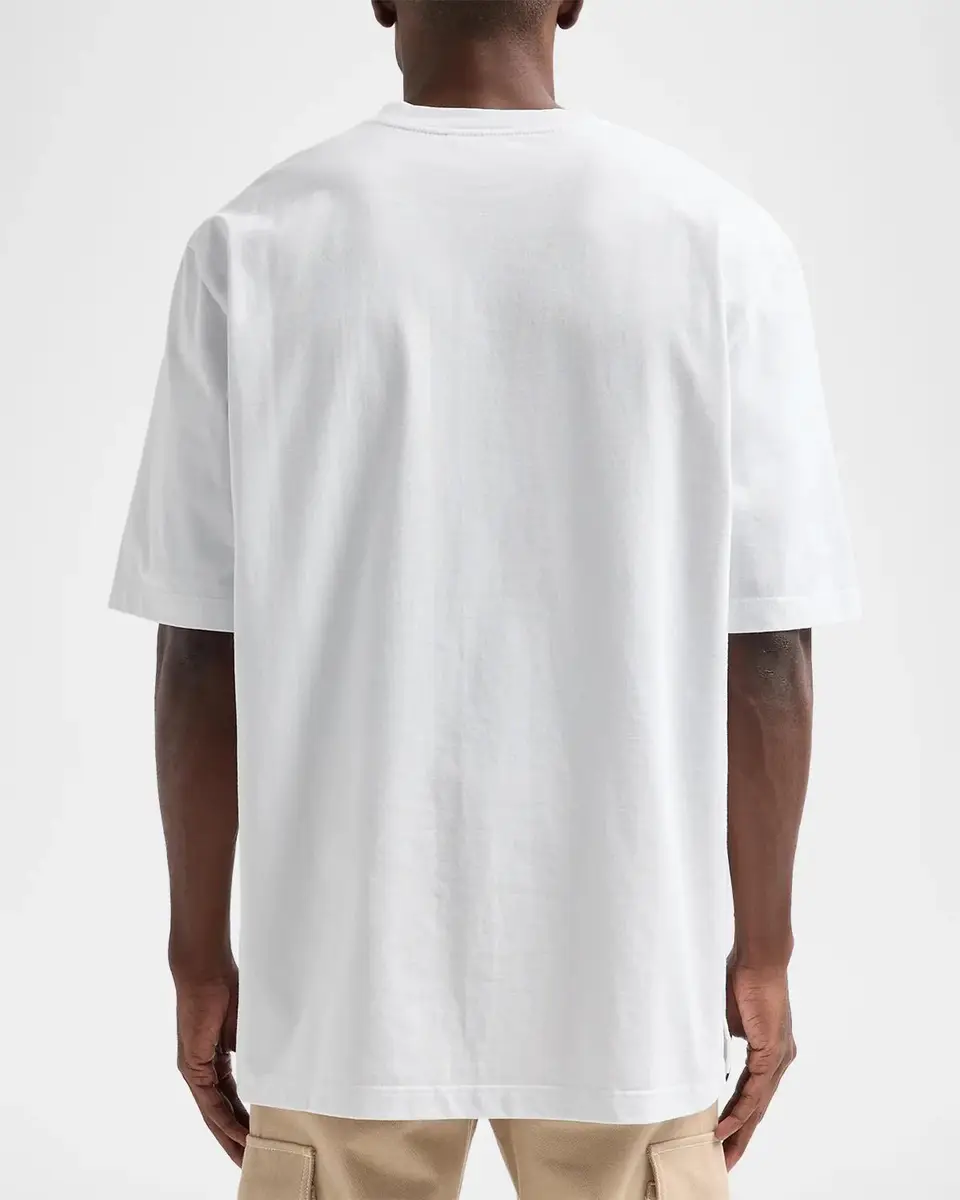 Marni Men's Cotton Oversized Crewneck T-Shirt | Thumbnail 3 Marni Men's Cotton Oversized Crewneck T-Shirt | Thumbnail 3