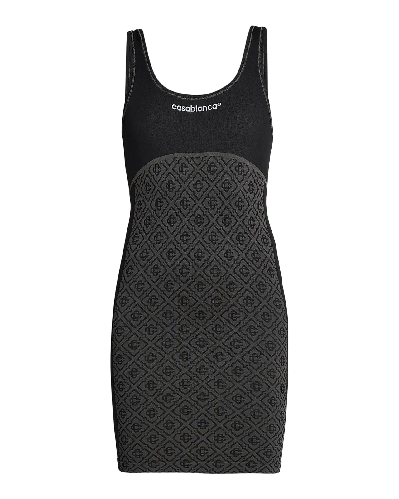 Monogram Seamless Scoopneck Minidress