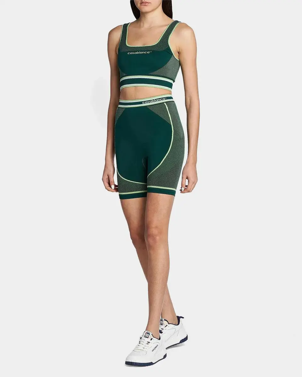 Casablanca Logo-Print Seamless Cycling Shorts | Thumbnail 2 Casablanca Logo-Print Seamless Cycling Shorts | Thumbnail 2