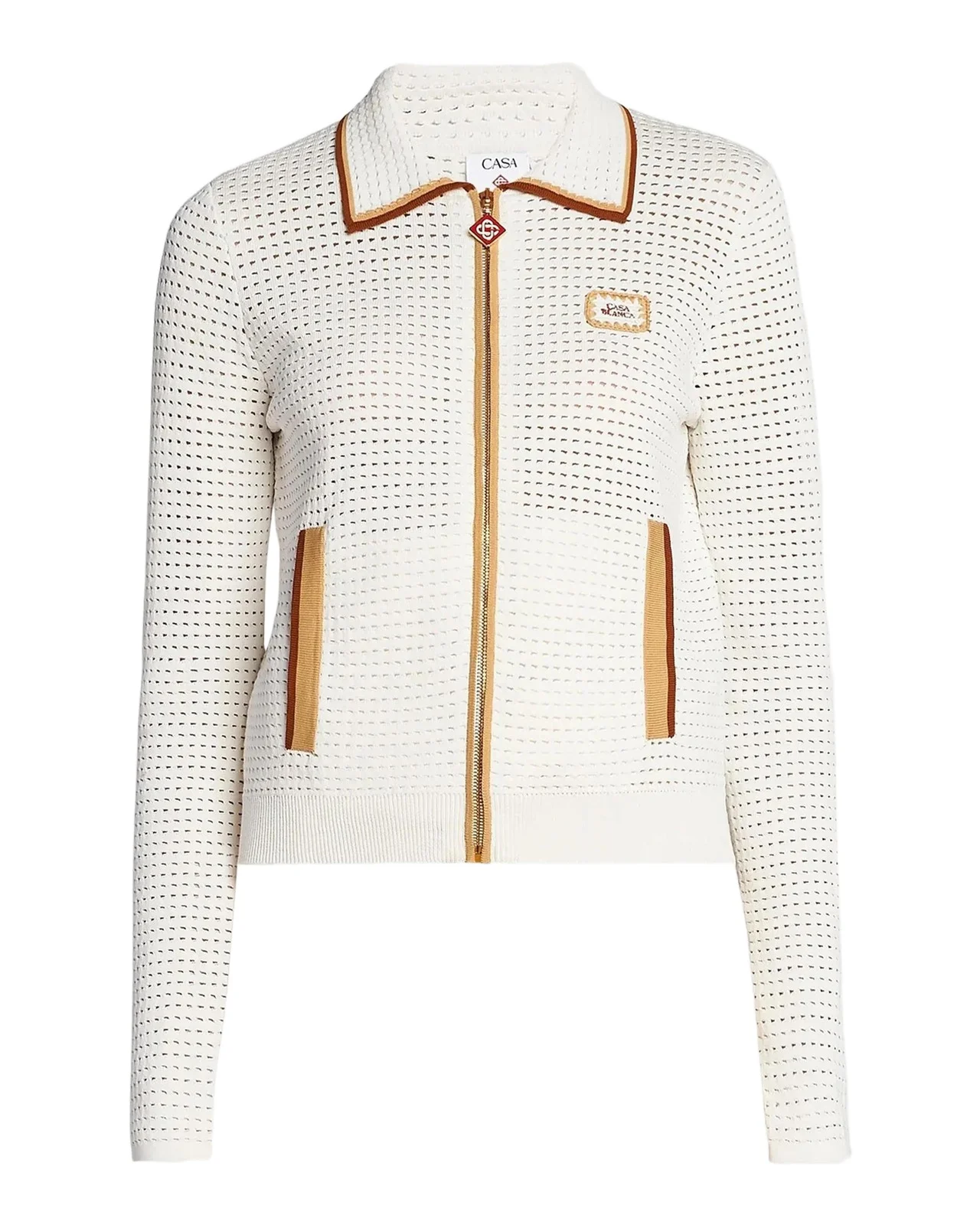 Tuck-Stitch Cotton Jacket