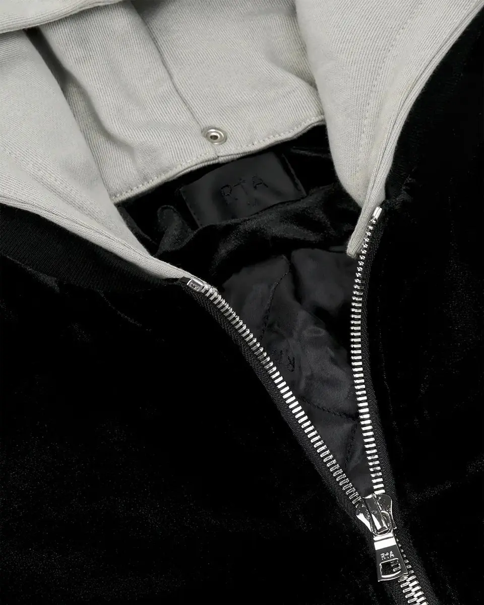 RTA Men's Curva Ultra Rei Bomber Hoodie | Thumbnail 3 RTA Men's Curva Ultra Rei Bomber Hoodie | Thumbnail 3
