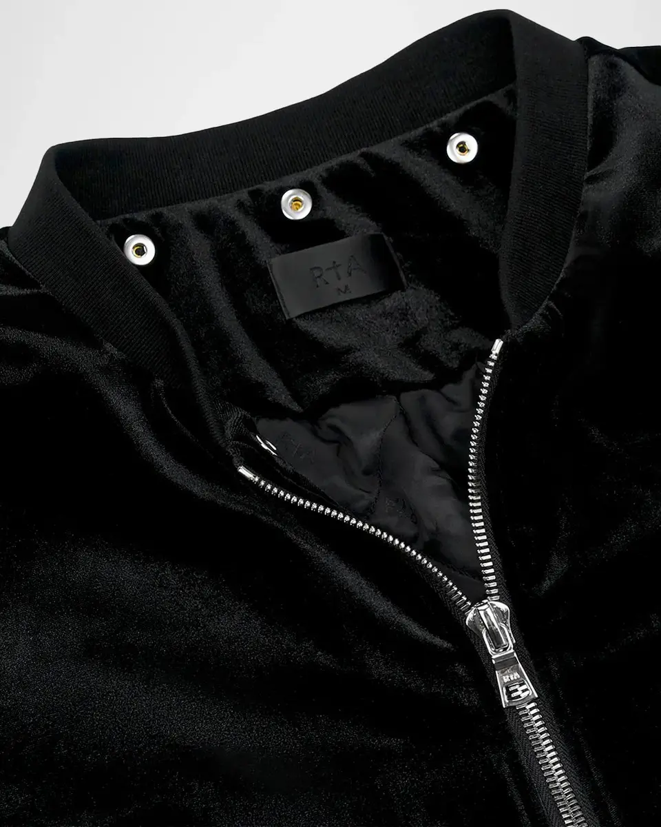 RTA Men's Curva Ultra Rei Bomber Hoodie | Thumbnail 5 RTA Men's Curva Ultra Rei Bomber Hoodie | Thumbnail 5