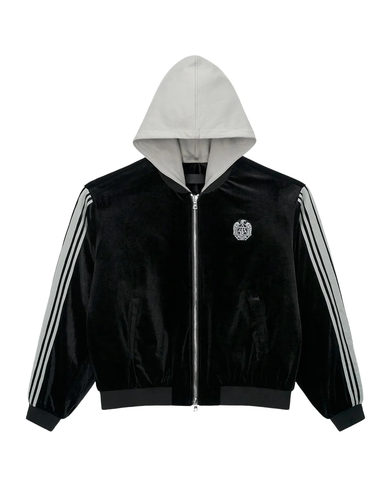 RTA Men's Curva Ultra Rei Bomber Hoodie