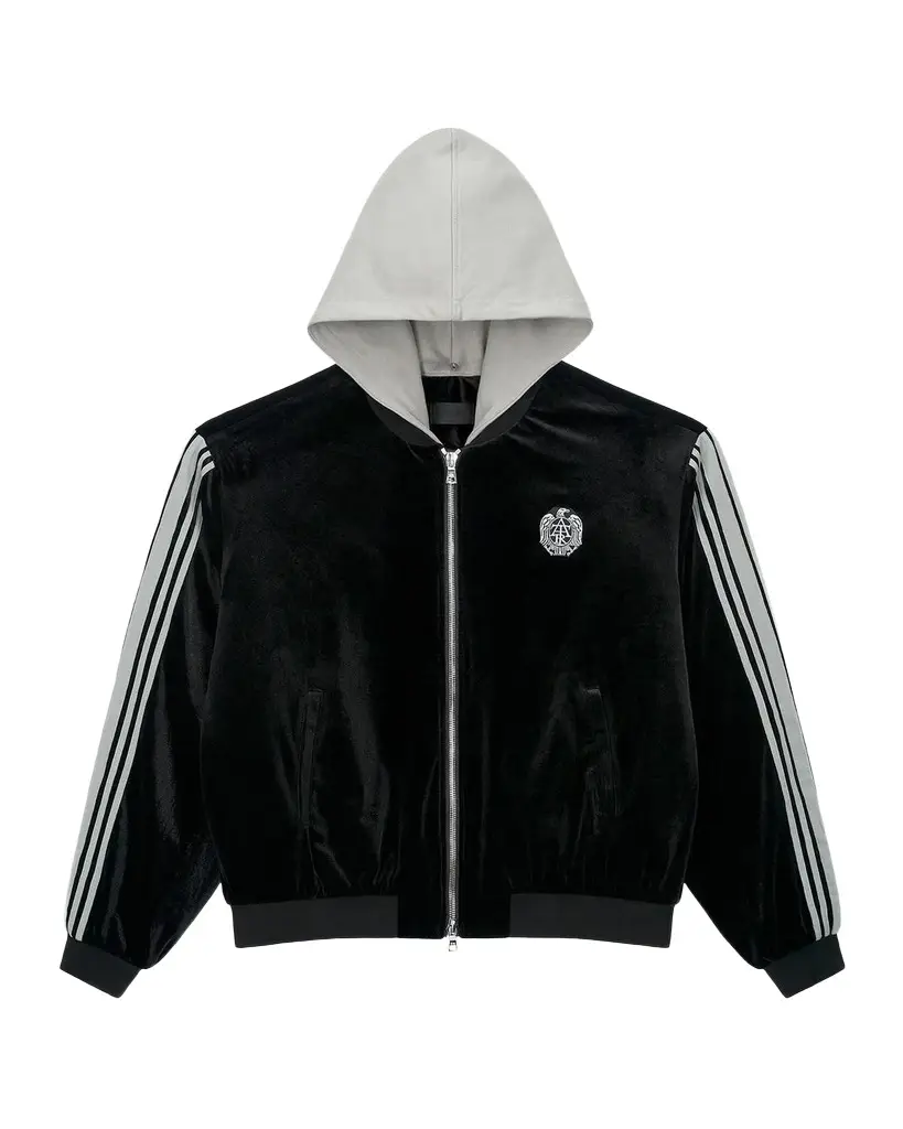 RTA Men's Curva Ultra Rei Bomber Hoodie