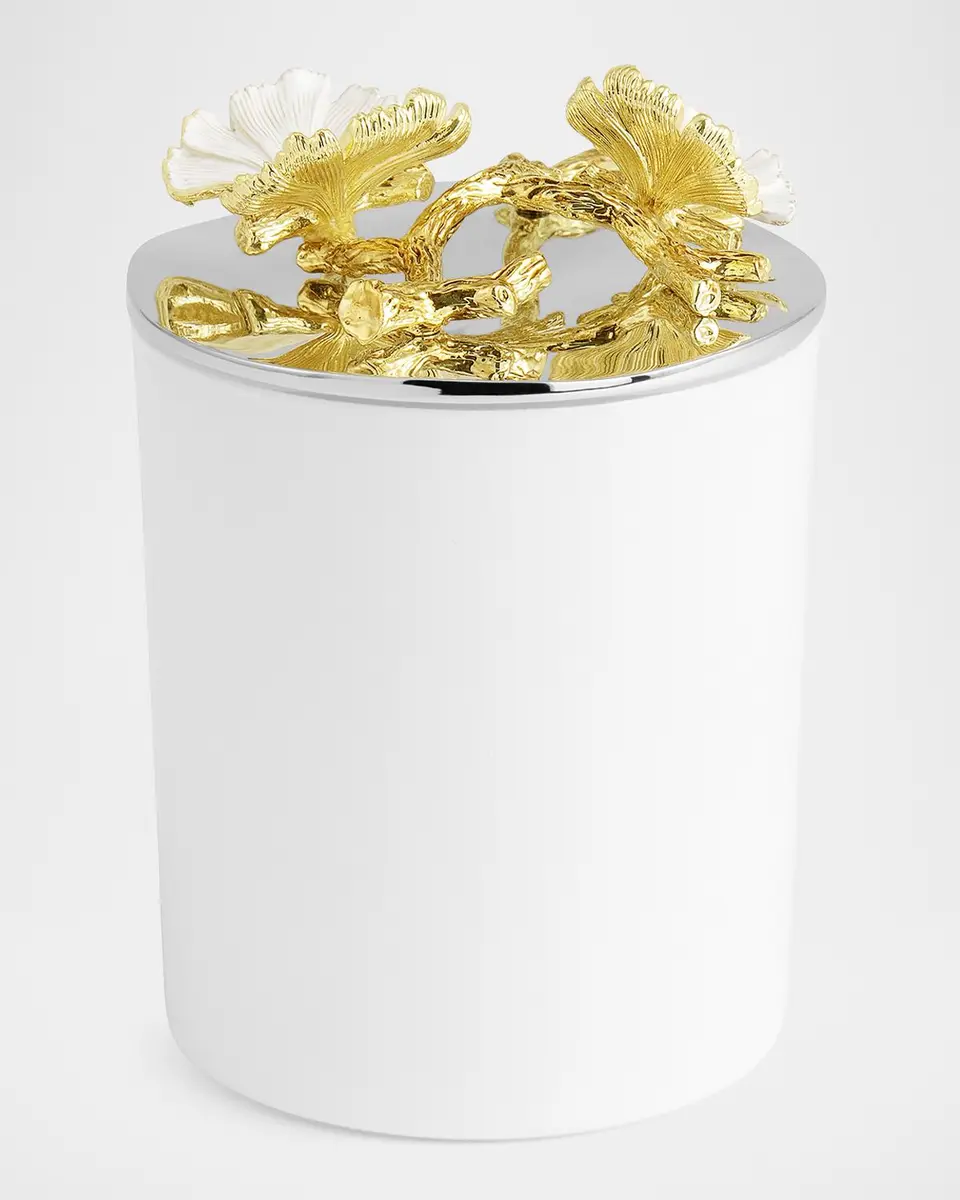 Michael Aram Butterfly Ginkgo Gold Single-Wick Scented Candle, 8 oz. | Thumbnail 2 Michael Aram Butterfly Ginkgo Gold Single-Wick Scented Candle, 8 oz. | Thumbnail 2