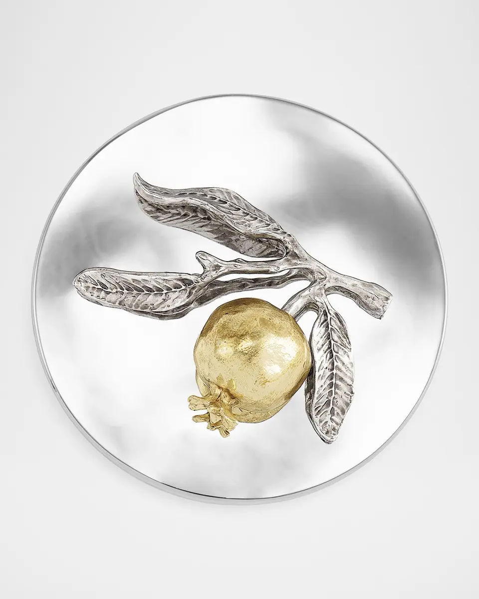 Michael Aram Pomegranate Silver & Gold Single-Wick Scented Candle, 8 oz. | Thumbnail 5 Michael Aram Pomegranate Silver & Gold Single-Wick Scented Candle, 8 oz. | Thumbnail 5