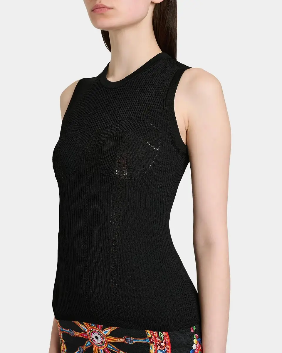 Dolce & Gabbana Mesh Tank | Thumbnail 3