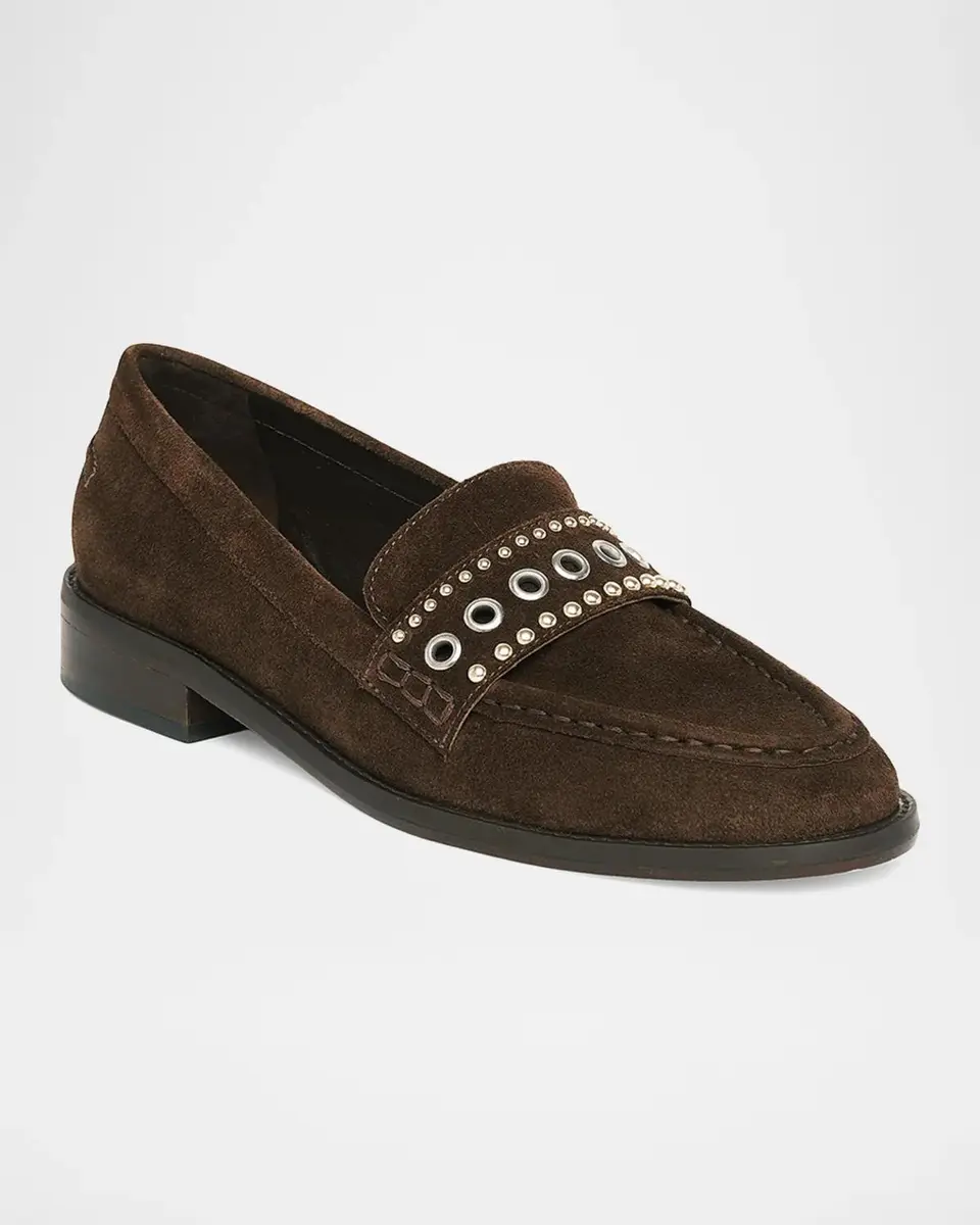 Likely Resort Gretta Mixed-Metal Studded Loafers | Thumbnail 3 Likely Resort Gretta Mixed-Metal Studded Loafers | Thumbnail 3