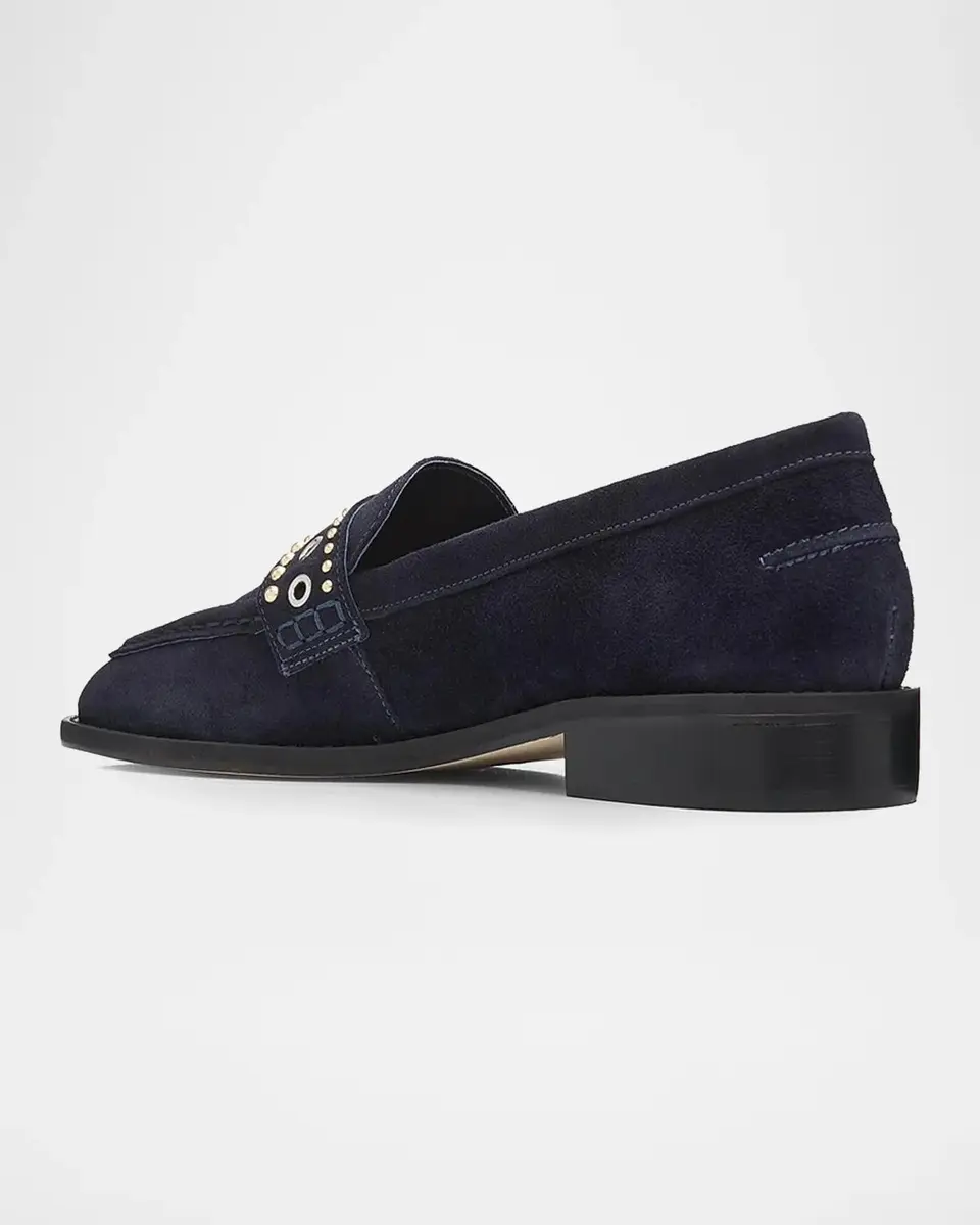 Likely Resort Gretta Mixed-Metal Studded Loafers | Thumbnail 4 Likely Resort Gretta Mixed-Metal Studded Loafers | Thumbnail 4
