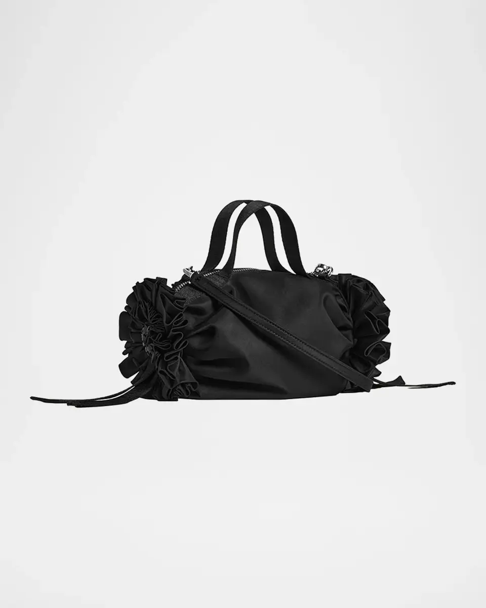 Simone Rocha Mini Embellished Double Ruffle Shoulder Bag | Thumbnail 2 Simone Rocha Mini Embellished Double Ruffle Shoulder Bag | Thumbnail 2
