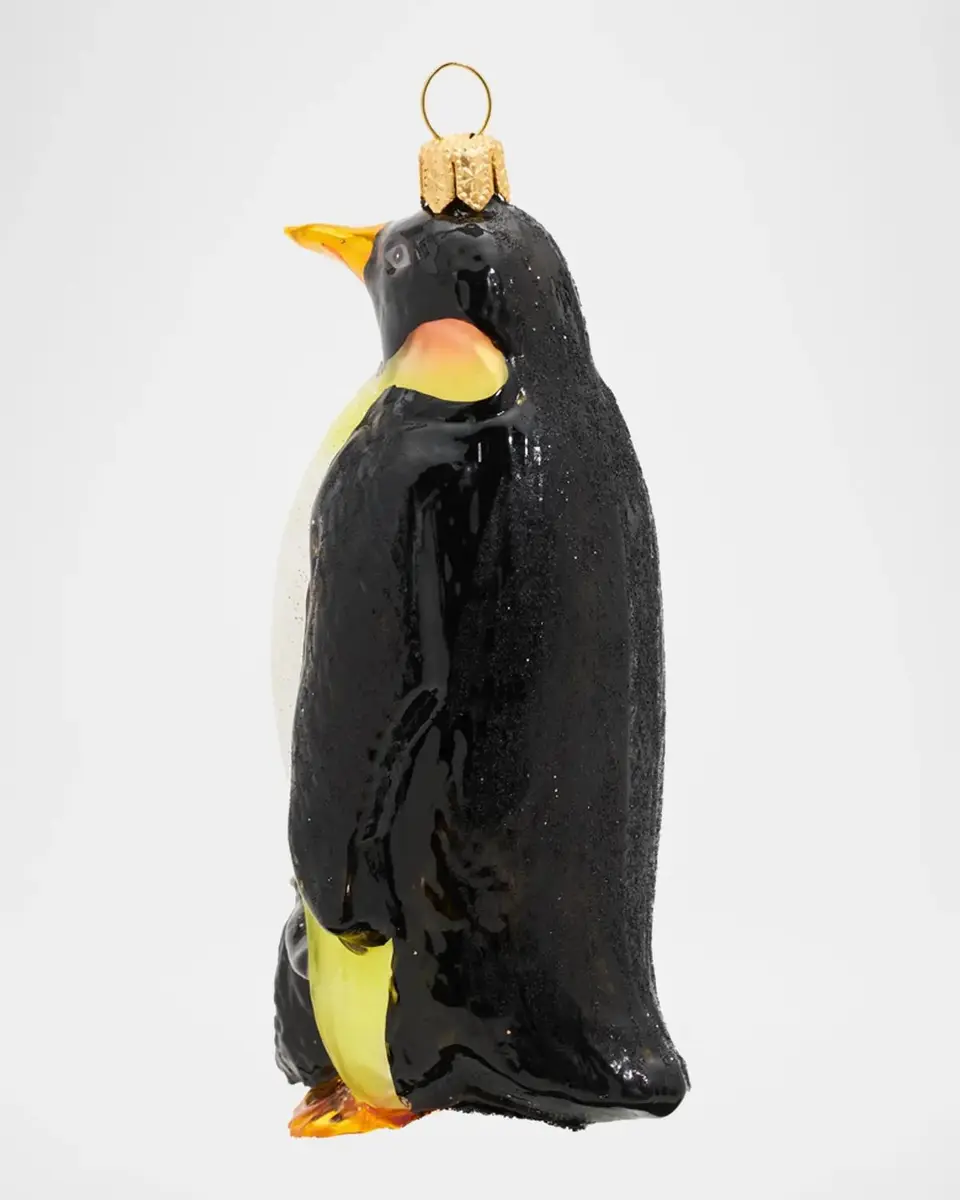 Impuls Emperor Penguins Glass Ornament | Thumbnail 2 Impuls Emperor Penguins Glass Ornament | Thumbnail 2