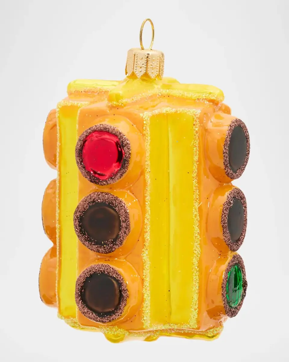 Impuls NYC Traffic Light Glass Ornament | Thumbnail 2 Impuls NYC Traffic Light Glass Ornament | Thumbnail 2