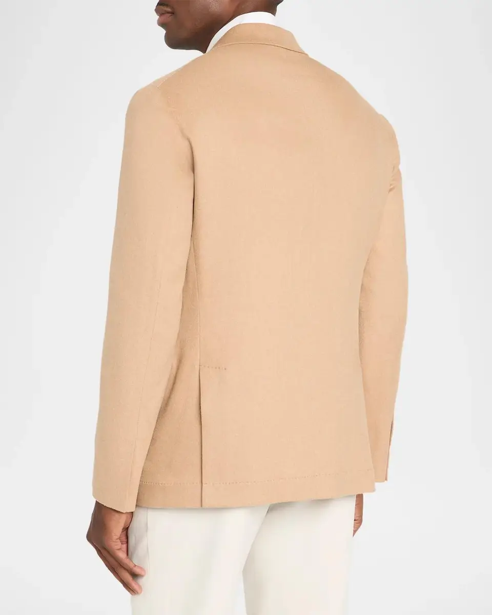 Brunello Cucinelli Men's Single-Breasted Peak Lapel Suit Jacket | Thumbnail 3 Brunello Cucinelli Men's Single-Breasted Peak Lapel Suit Jacket | Thumbnail 3