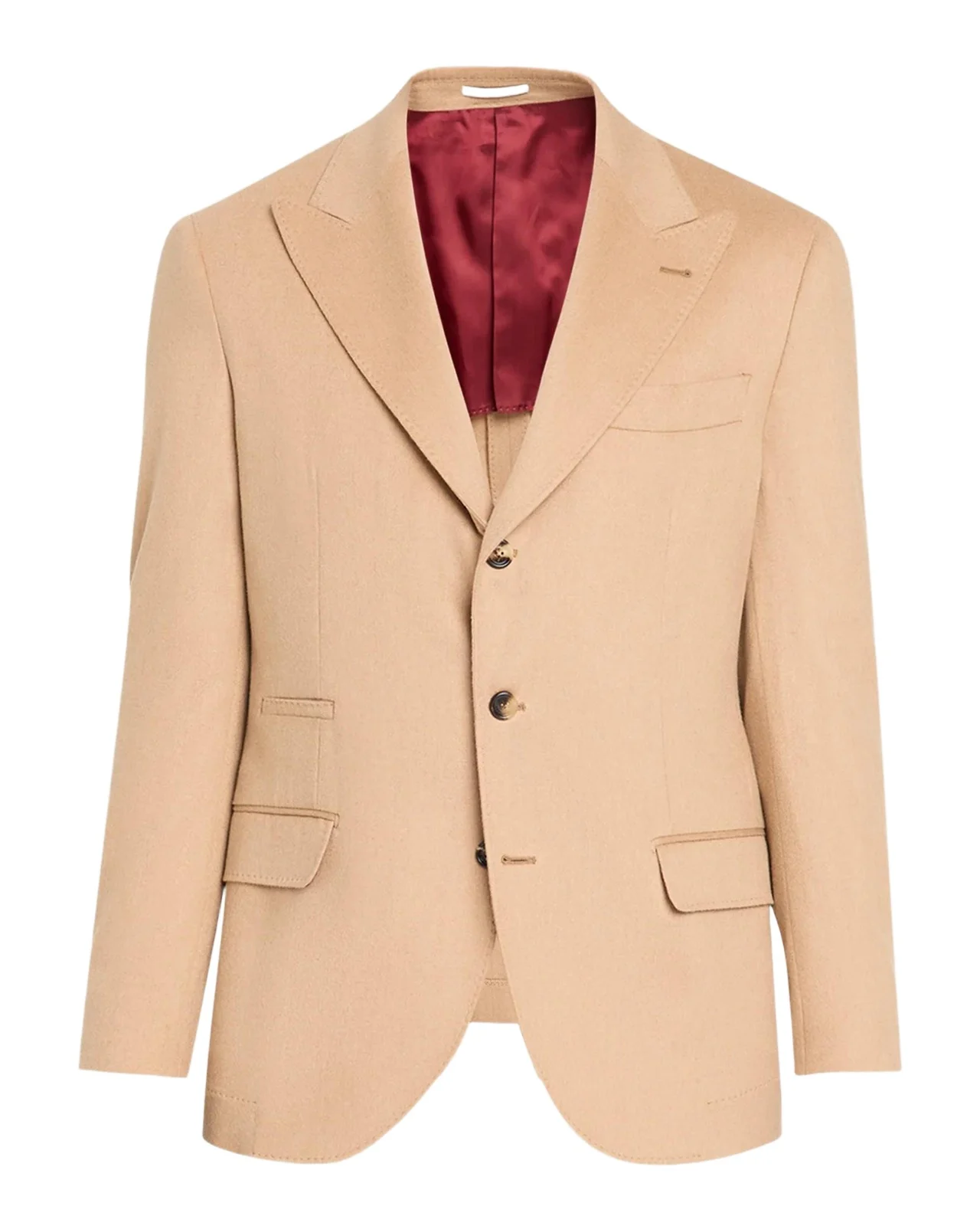Men's Single-Breasted Peak Lapel Suit Jacket Men's Single-Breasted Peak Lapel Suit Jacket