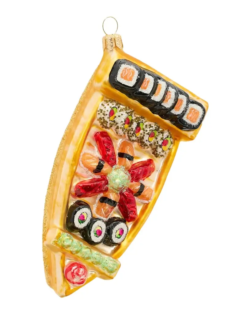 Impuls Glass Sushi Boat Ornament
