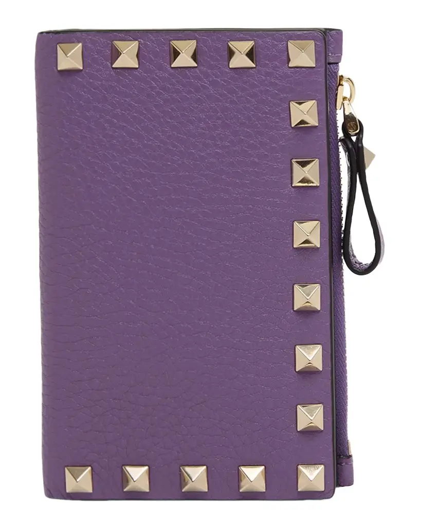Rockstud Leather Coin Purse Rockstud Leather Coin Purse