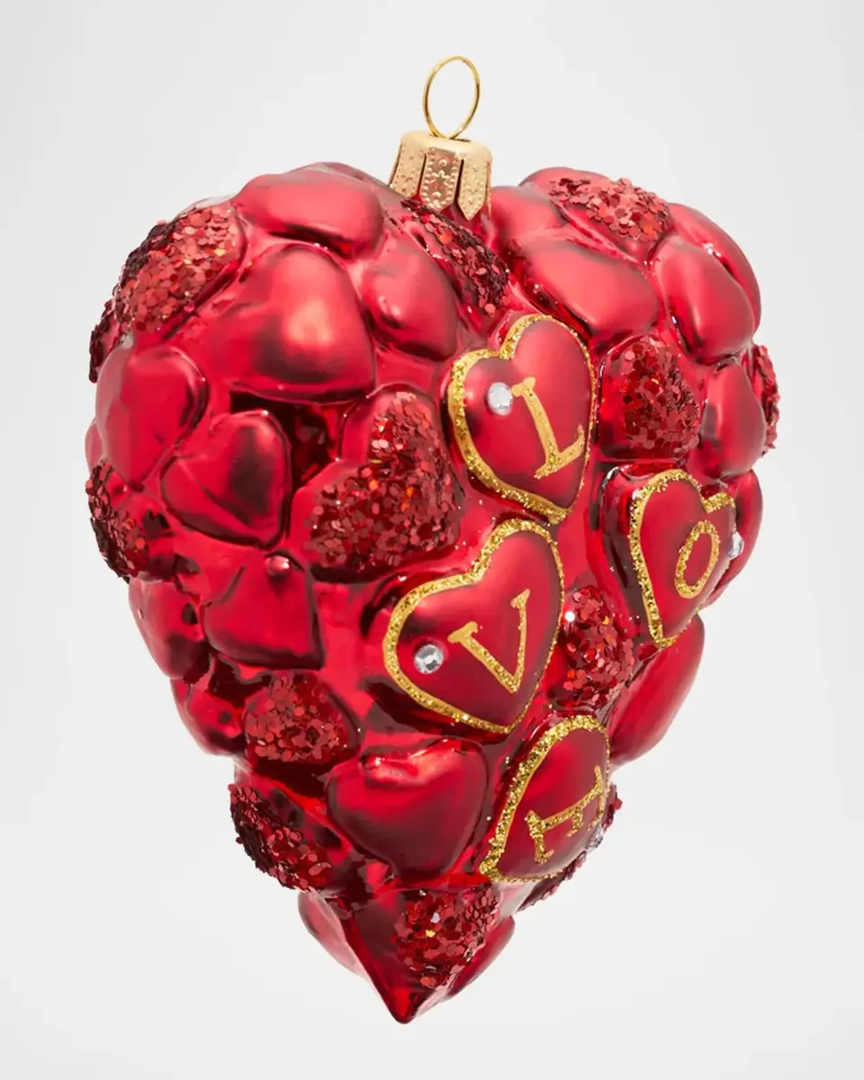 Impuls Glass Heart Ornament | Thumbnail 2 Impuls Glass Heart Ornament | Thumbnail 2