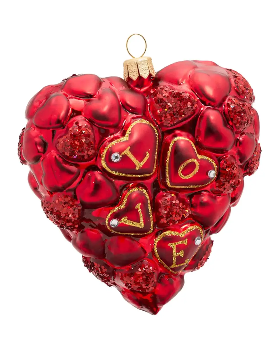 Impuls Glass Heart Ornament | Thumbnail 3 Impuls Glass Heart Ornament | Thumbnail 3