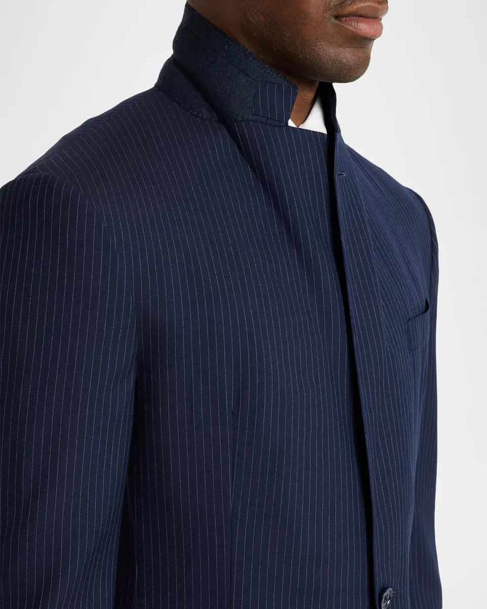 Ralph Lauren Purple Label Men's Kent Hand-Tailored Striped Suit | Thumbnail 7 Ralph Lauren Purple Label Men's Kent Hand-Tailored Striped Suit | Thumbnail 7