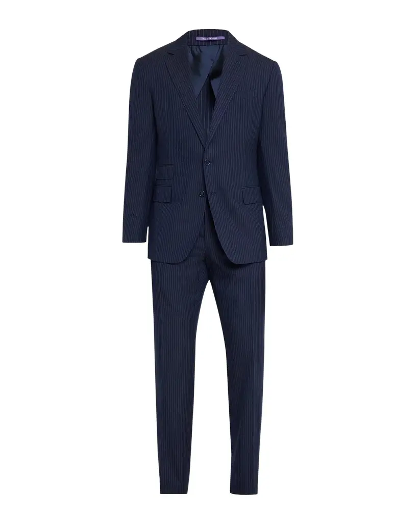 Ralph Lauren Purple Label Men's Kent Hand-Tailored Striped Suit