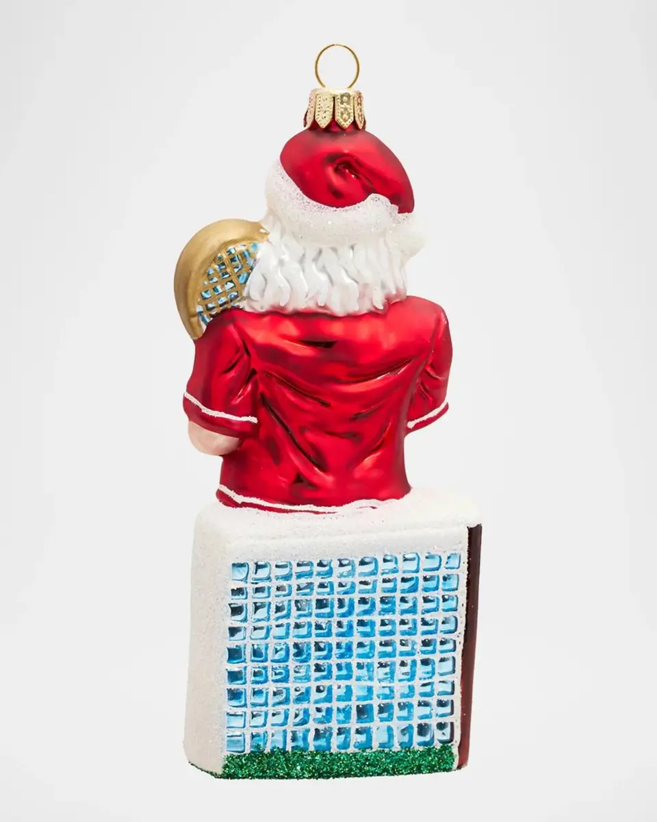 Impuls Tennis Santa Ornament | Thumbnail 2 Impuls Tennis Santa Ornament | Thumbnail 2