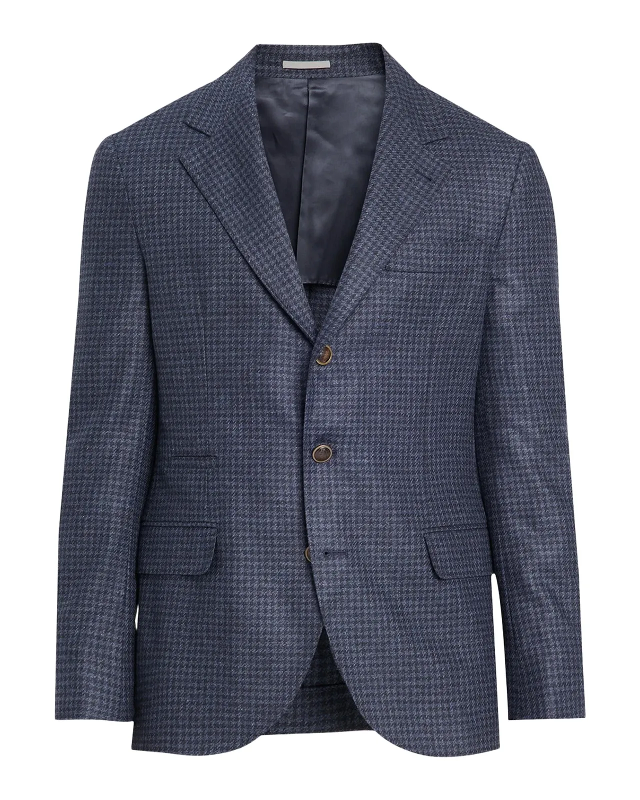 Men's Wool-Cashmere Houndstooth Suit Jacket