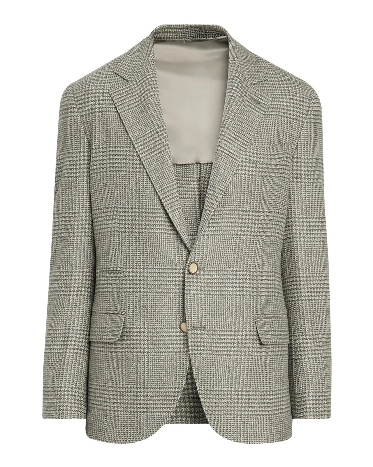 Brunello Cucinelli Men's Glen Plaid Single-Breasted Sport Coat